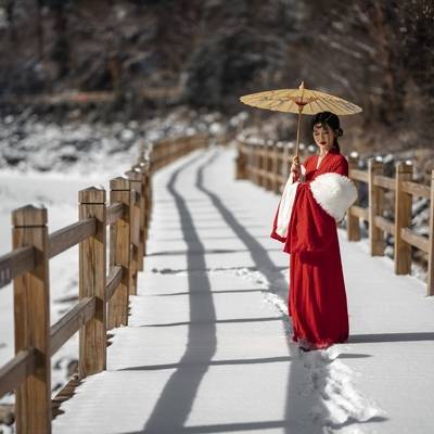 汉服模特