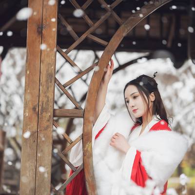 汉服模特