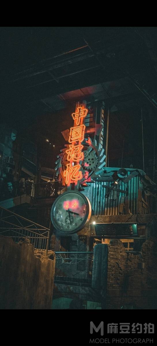 胶片模特