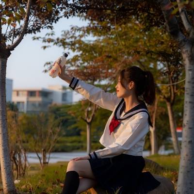 森系模特