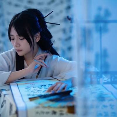 汉服模特