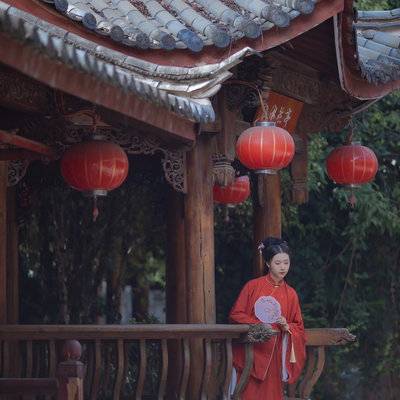 汉服模特