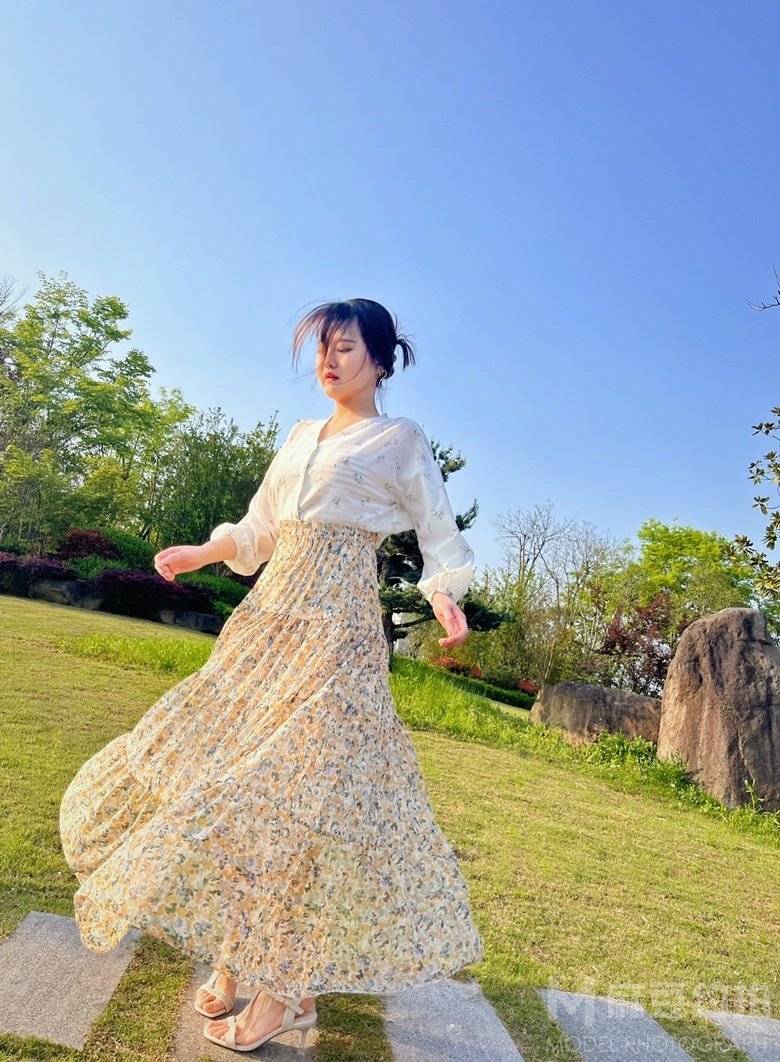 森系模特
