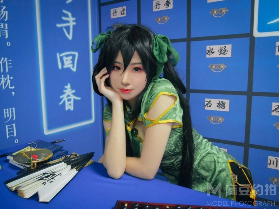 旗袍模特