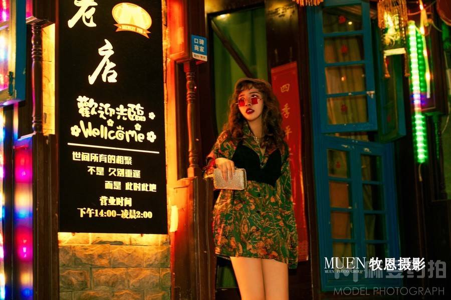 复古模特