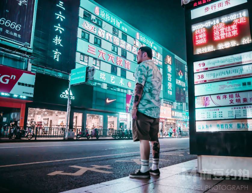 纪实模特