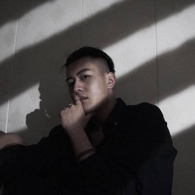 黑白模特