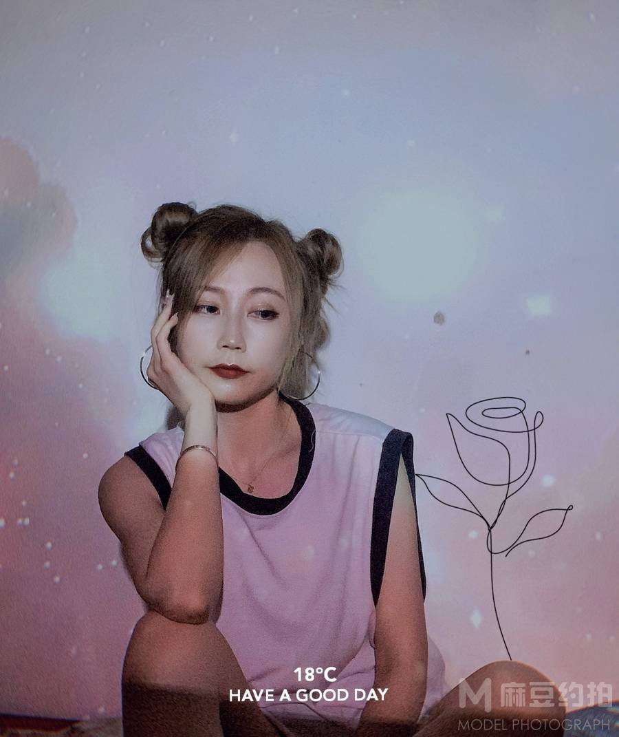 情绪模特