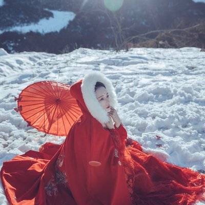 汉服模特