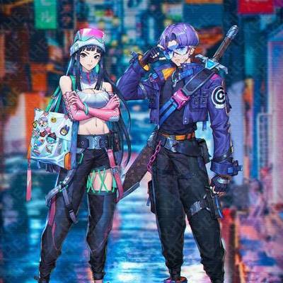 汉服模特