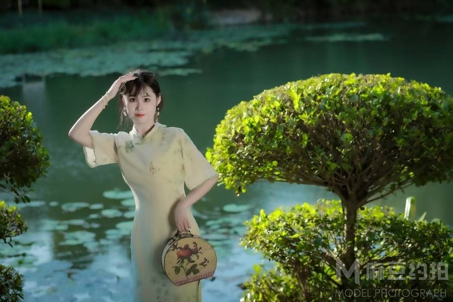 旗袍模特