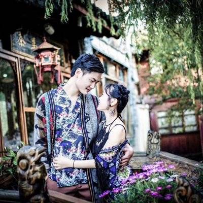 情侣模特