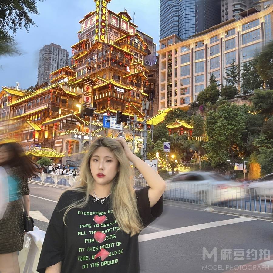 时尚模特