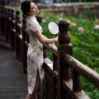 旗袍模特