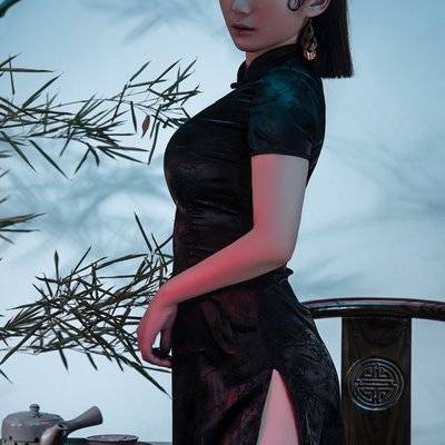旗袍模特
