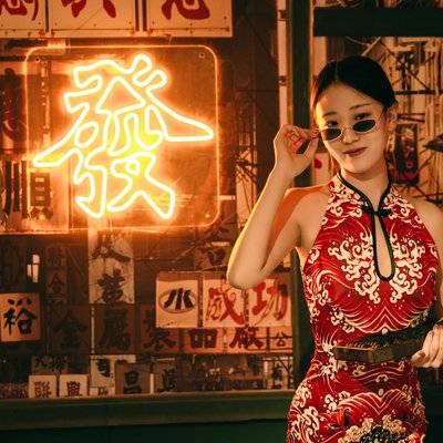 民国模特