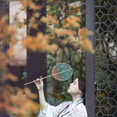 汉服模特