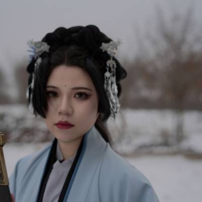 汉服模特