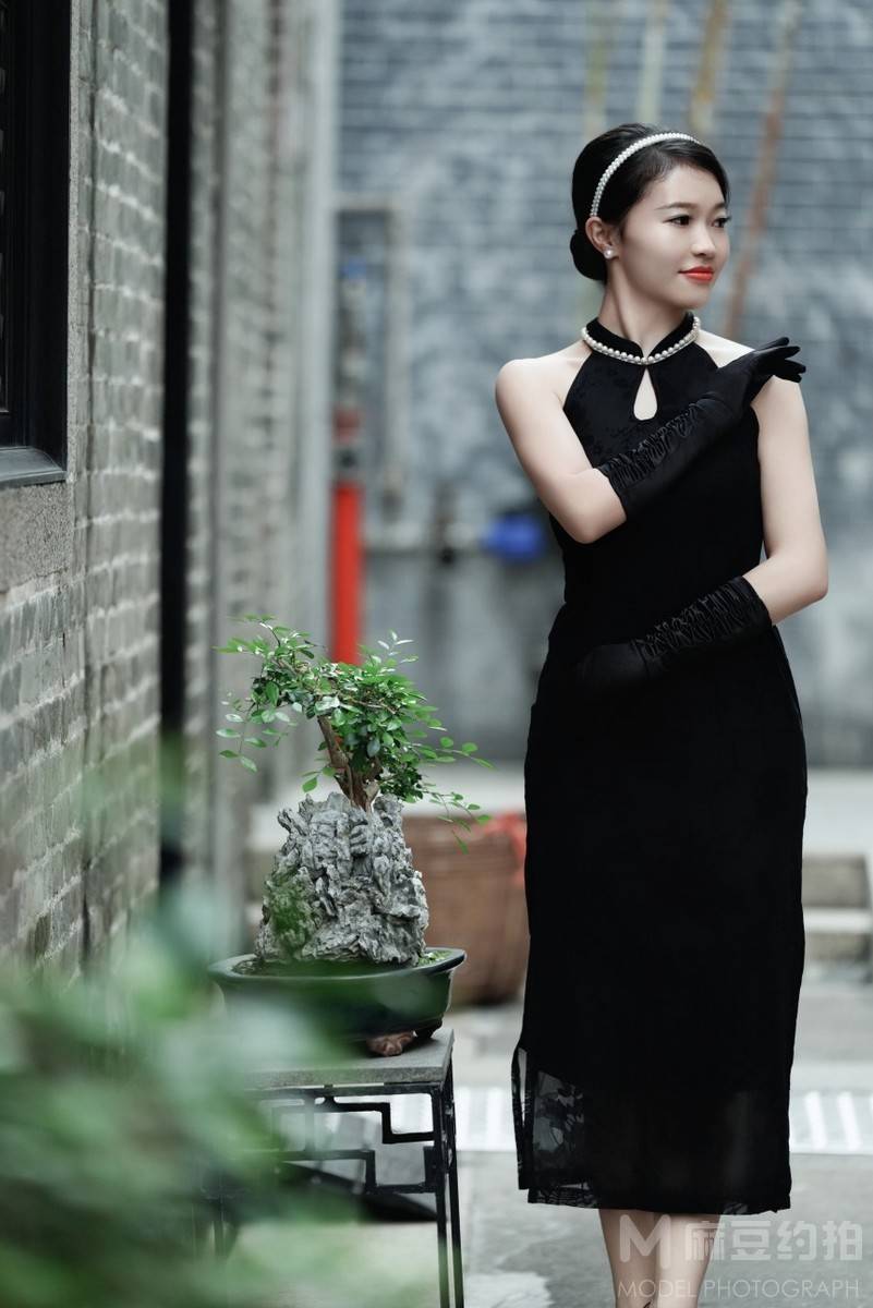 旗袍模特