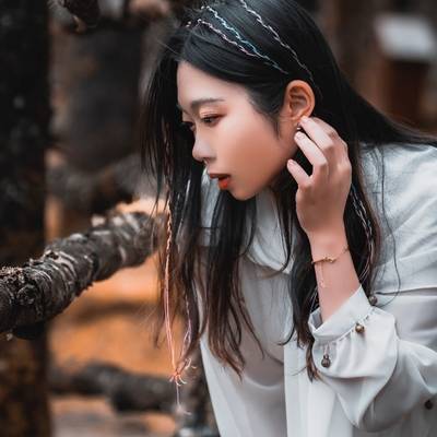 森系模特