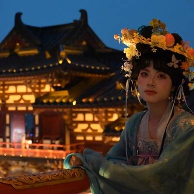 汉服模特