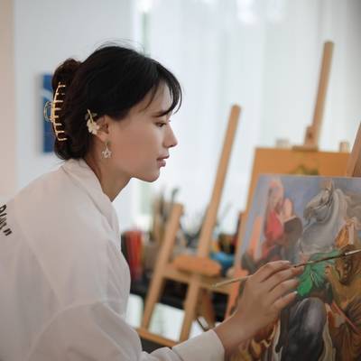 森系模特