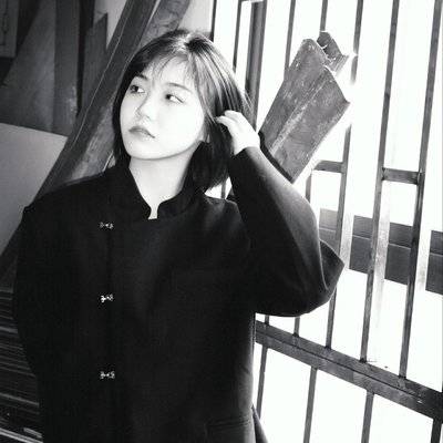 黑白模特