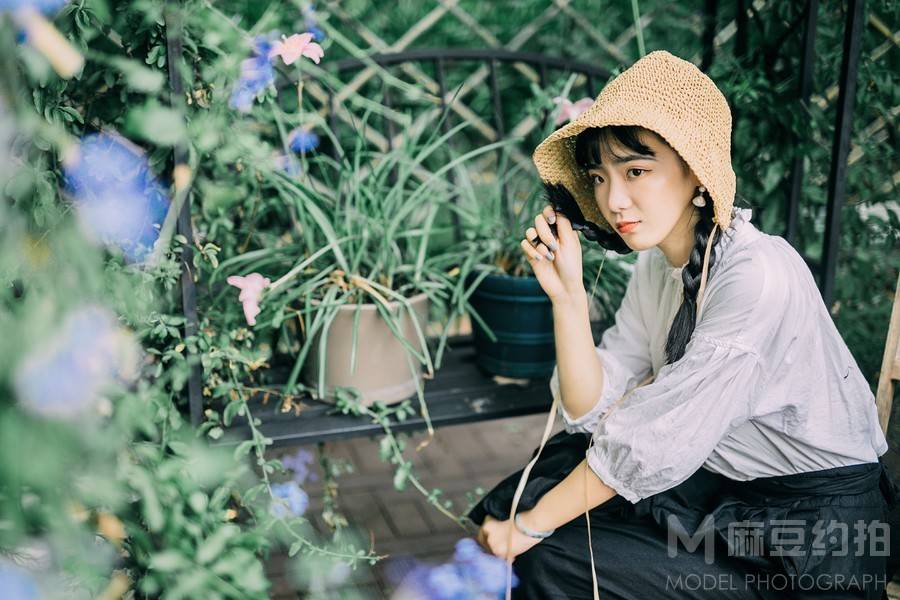 森系模特