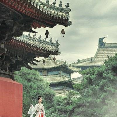 汉服模特