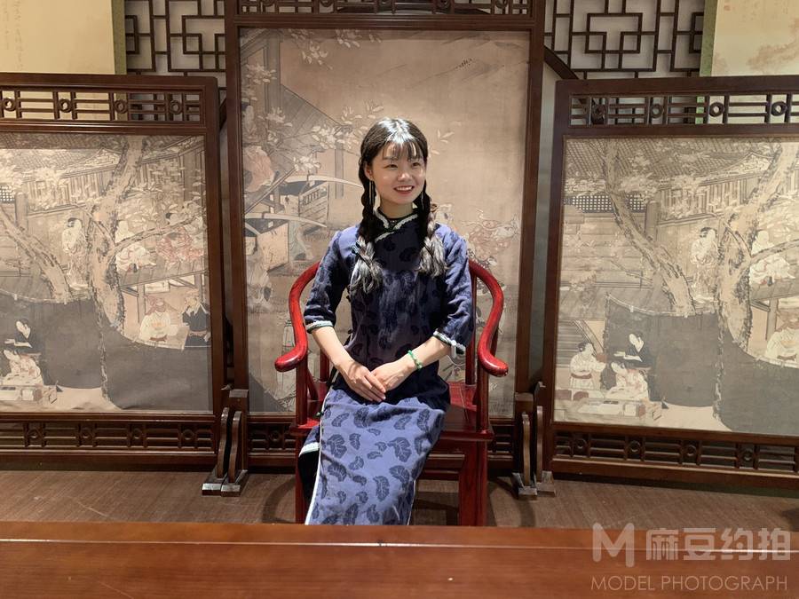 旗袍模特
