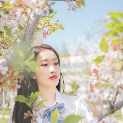 森系模特