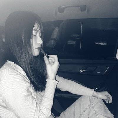 黑白模特