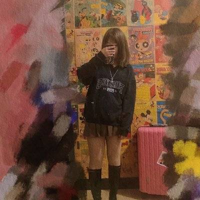 黑白模特