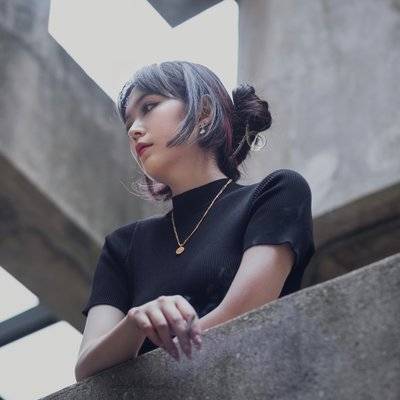 黑白模特
