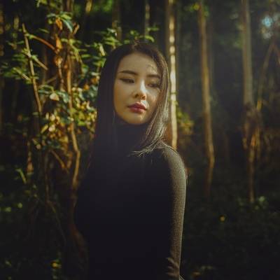 森系模特
