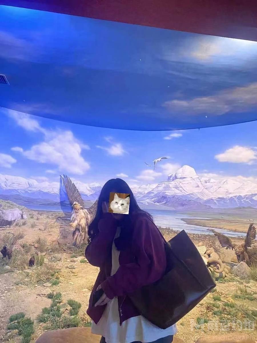 黑白模特