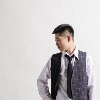 黑白模特