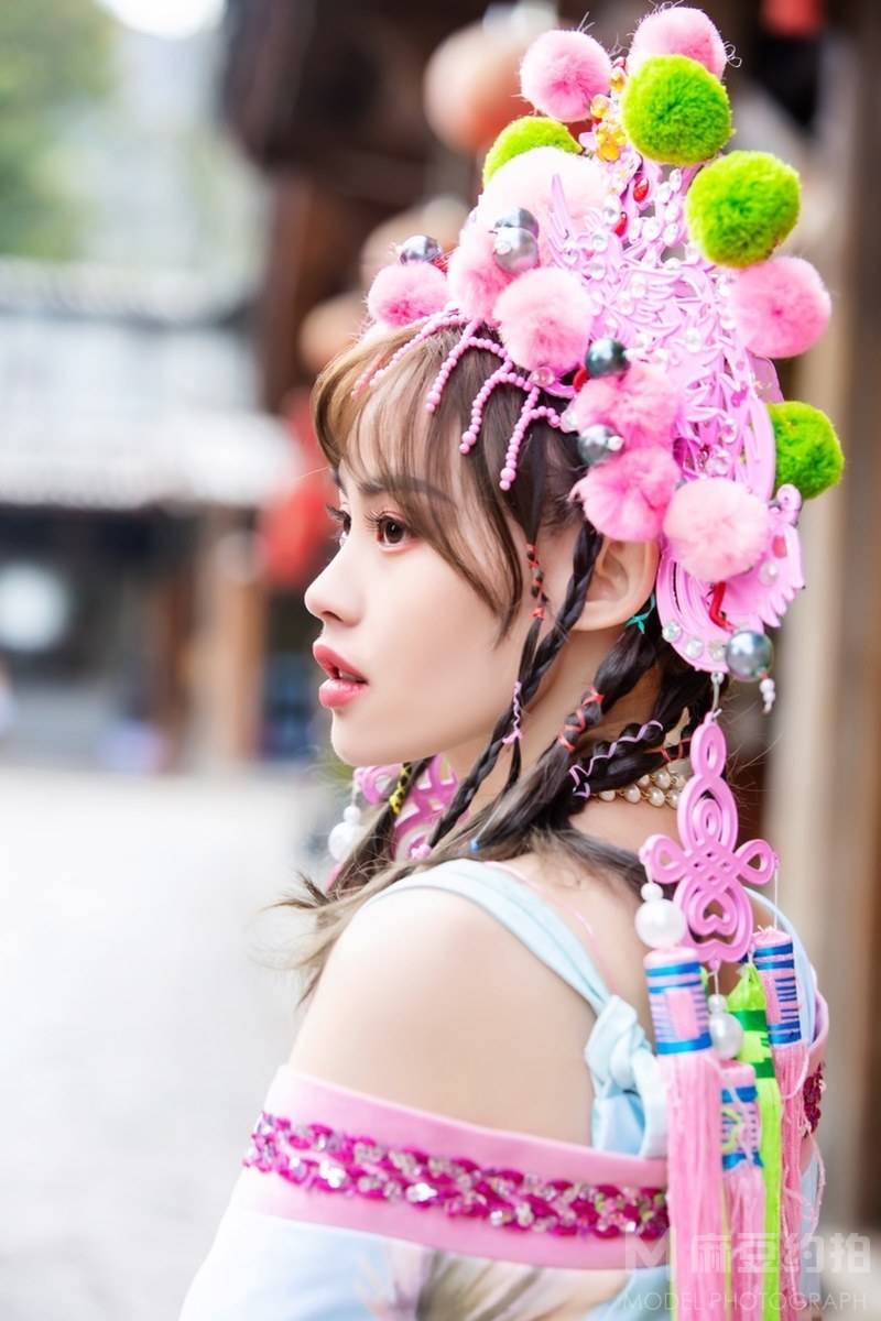 妆容模特