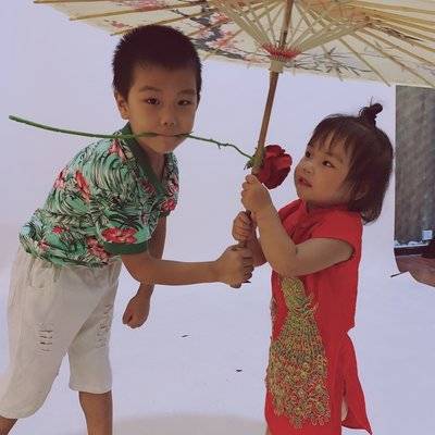 儿童摄影模特