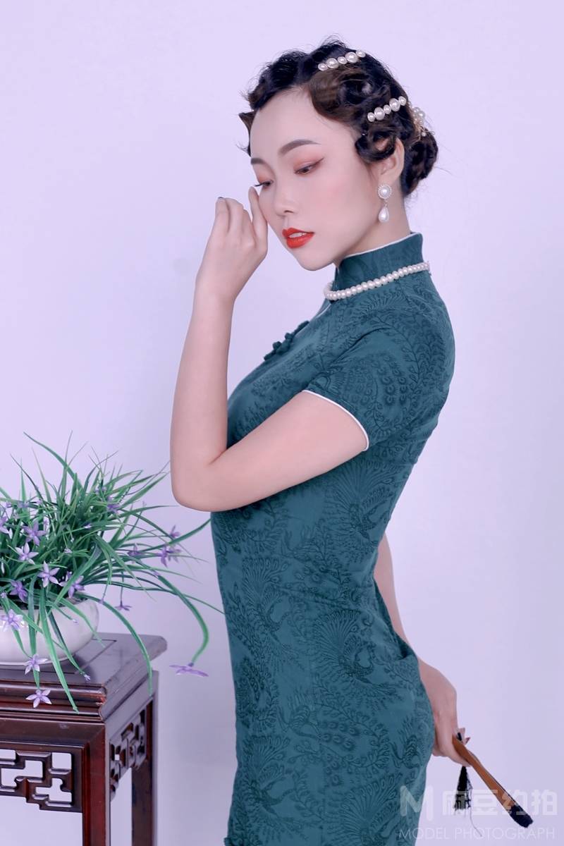 旗袍模特
