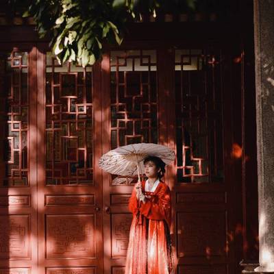 汉服模特