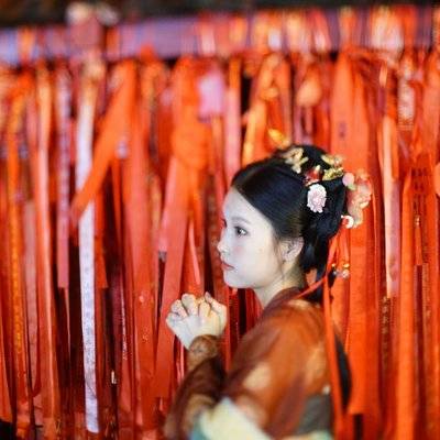 汉服模特