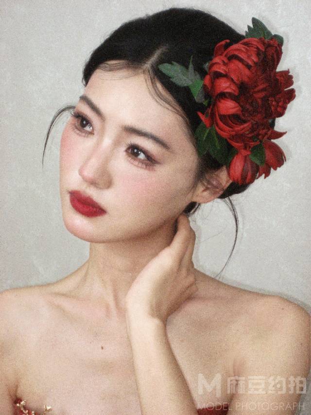 妆容模特
