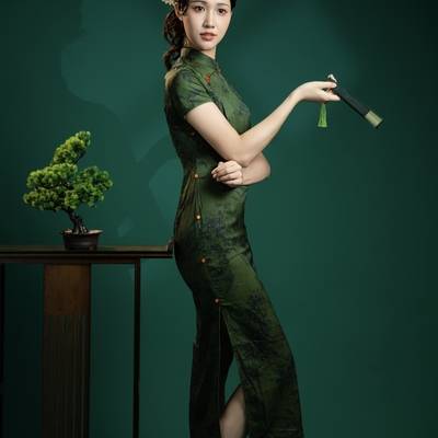 民国模特