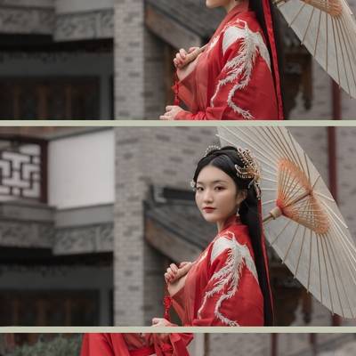 汉服模特