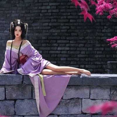 黑白模特