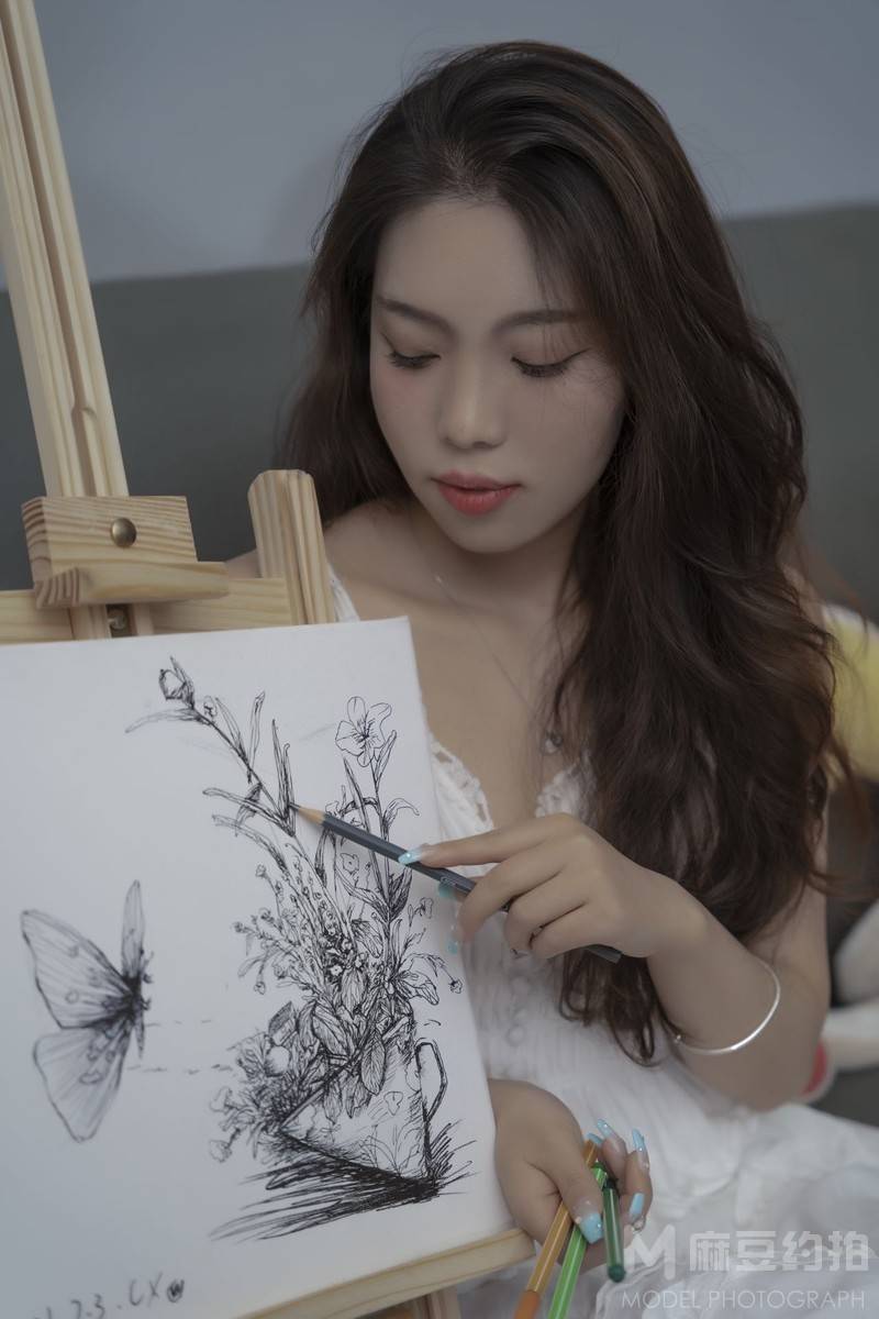 情绪模特