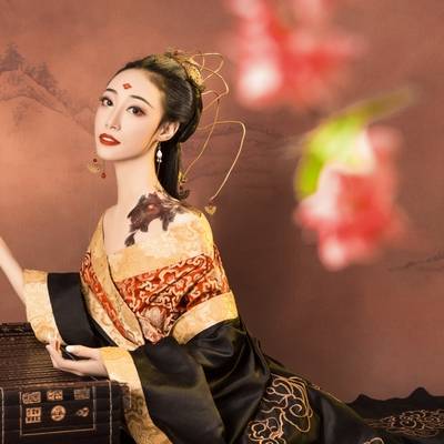 汉服模特