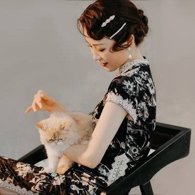 旗袍模特