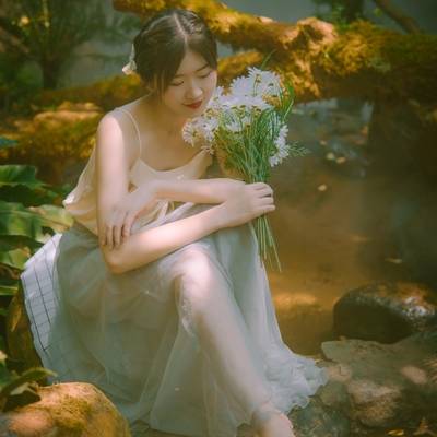 森系模特